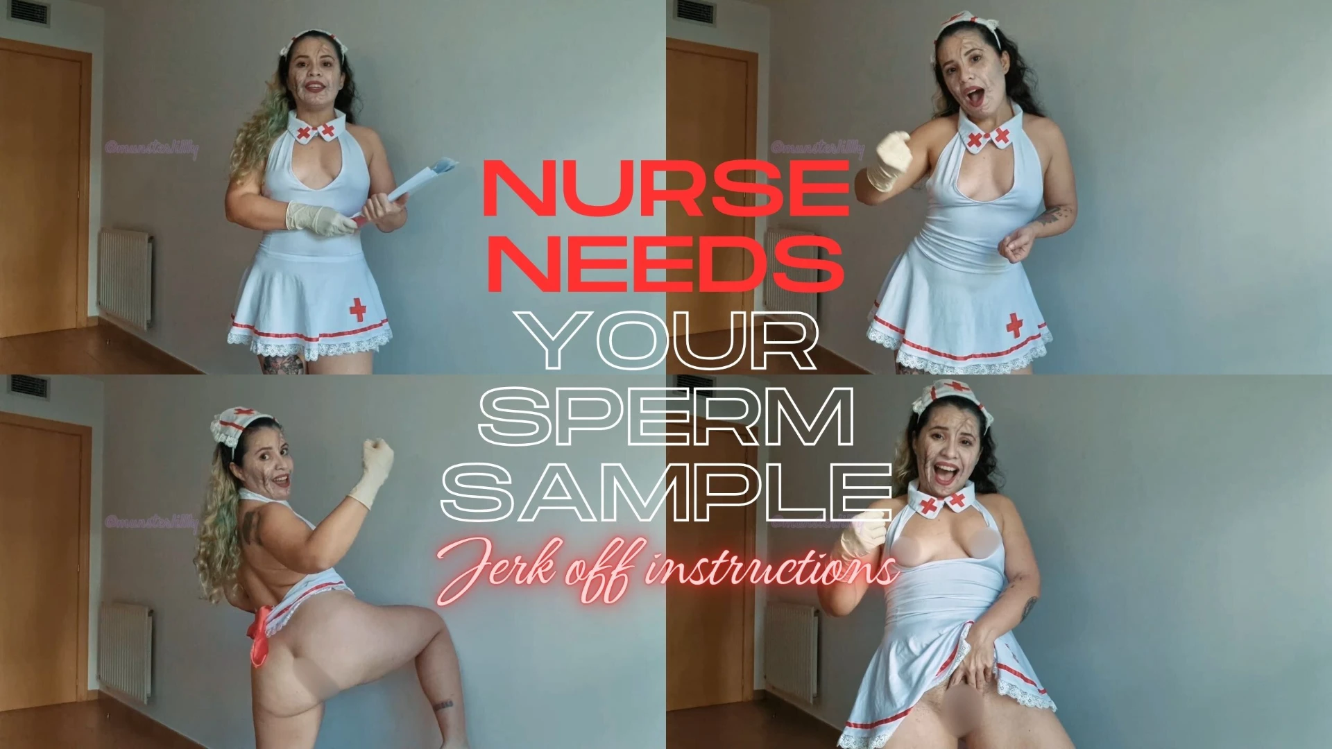 Zombie Nurse Needs Your Sperm Sample JOI