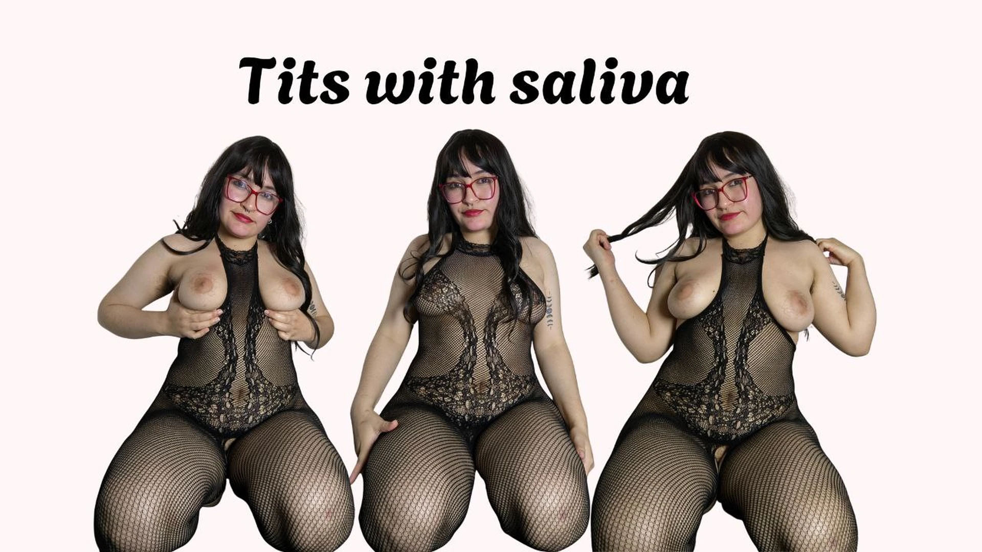 Playing with my tits