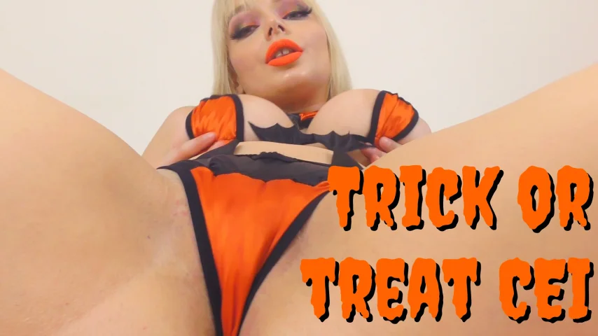 Trick or Treat Ruined Orgasm Halloween Femdom JOI CEI