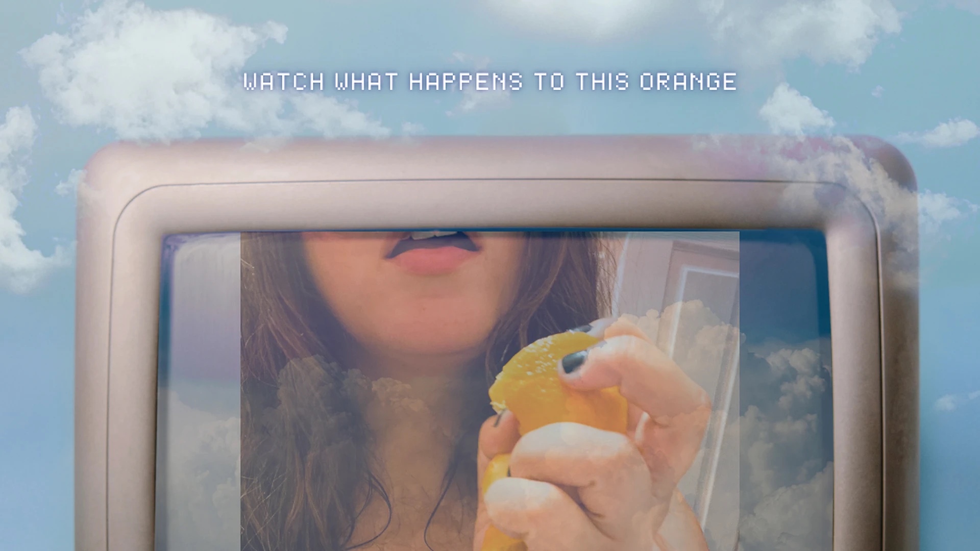 watch what happens to this orange