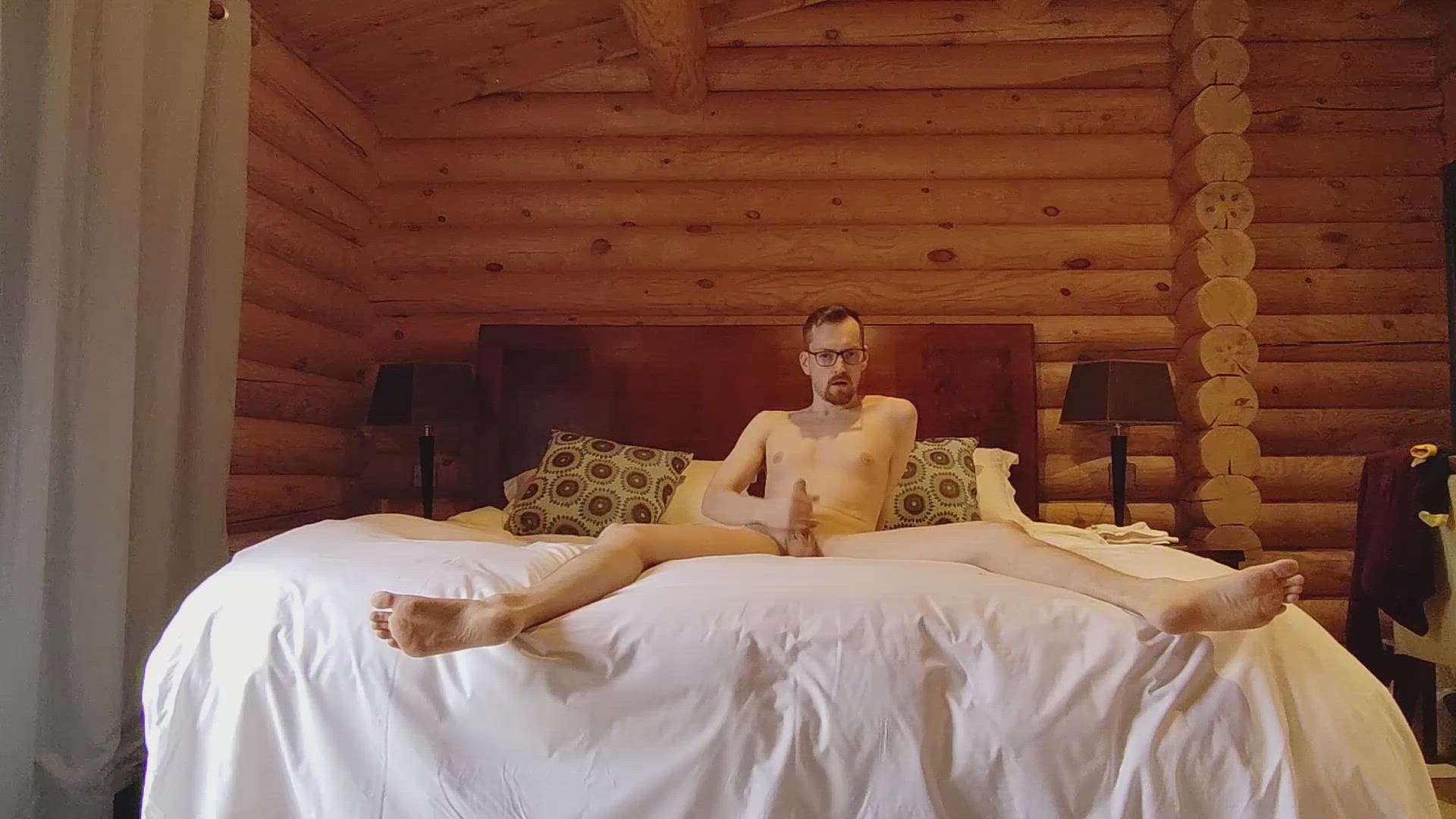 Stripping and Teasing Myself In Bed Free