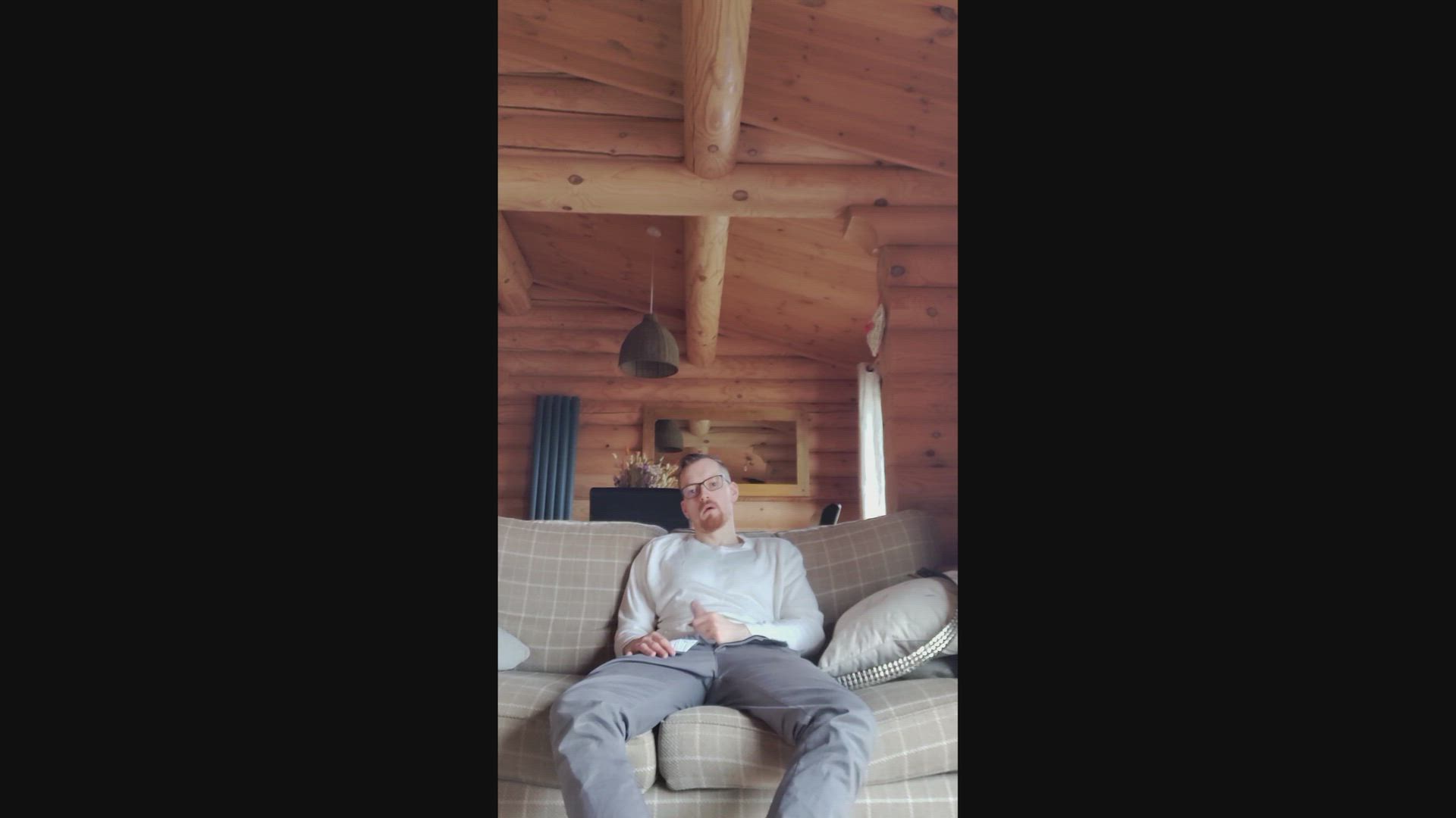 Getting My Cock Out On The Sofa Free