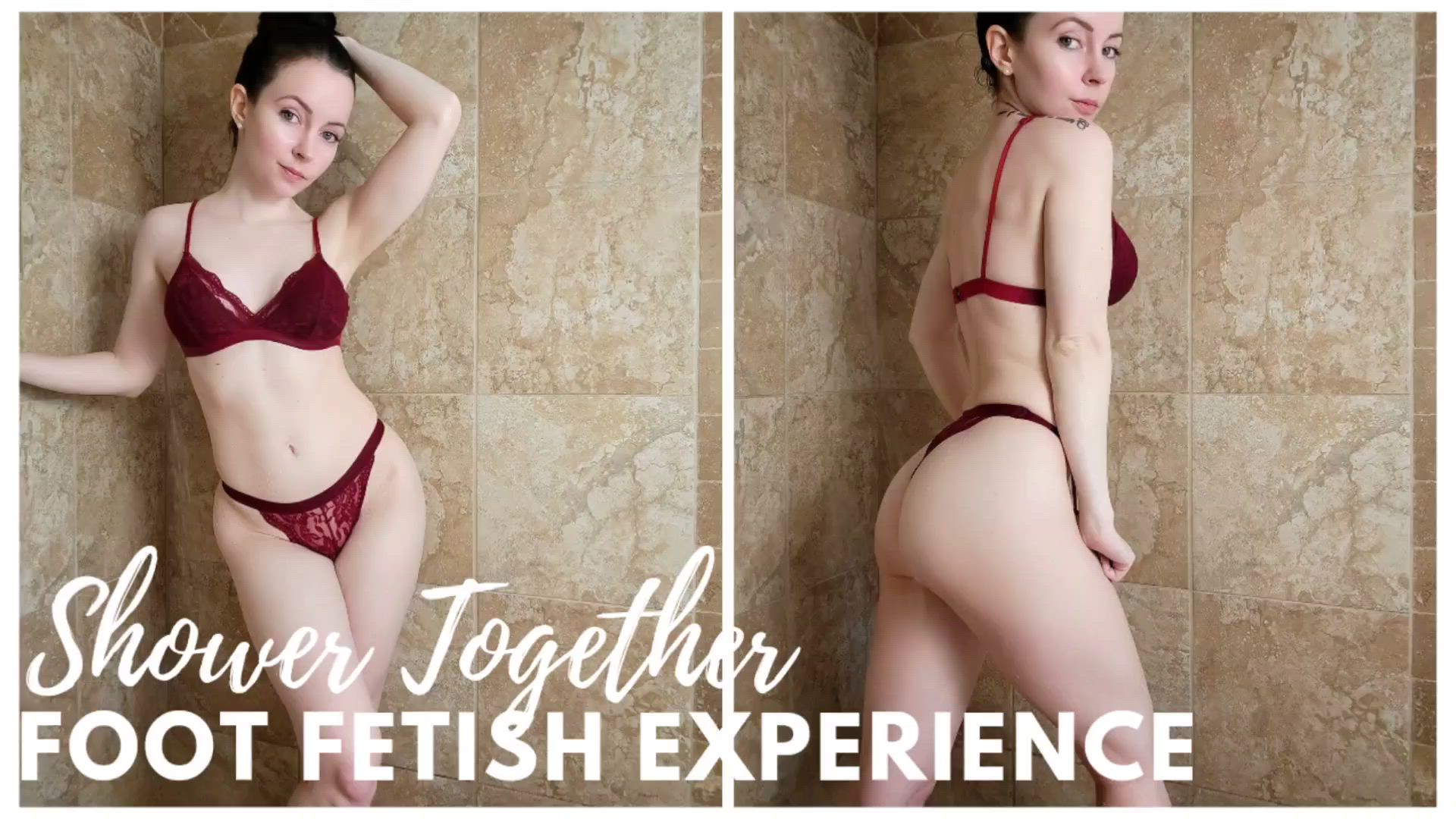 Shower Together - Foot Fetish Experience