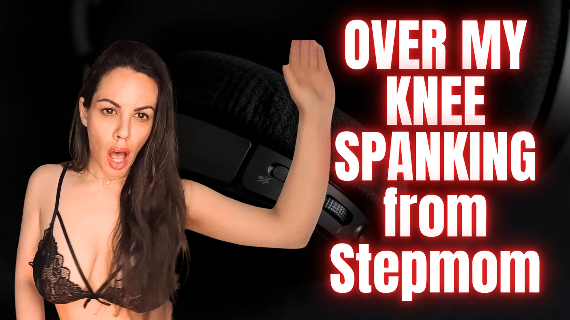 Over The Knee Spanking From Stepmom