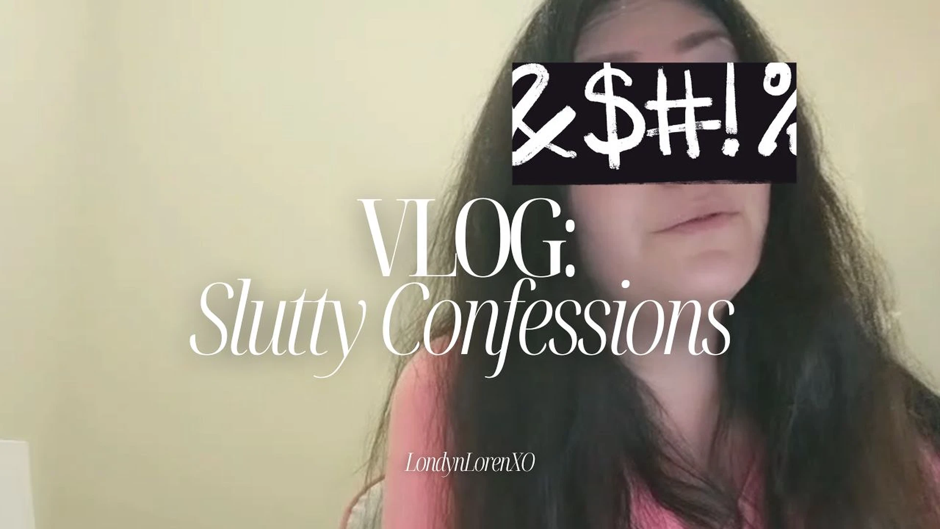 (Face) Bisexual Londyn Loren Cheating Confession