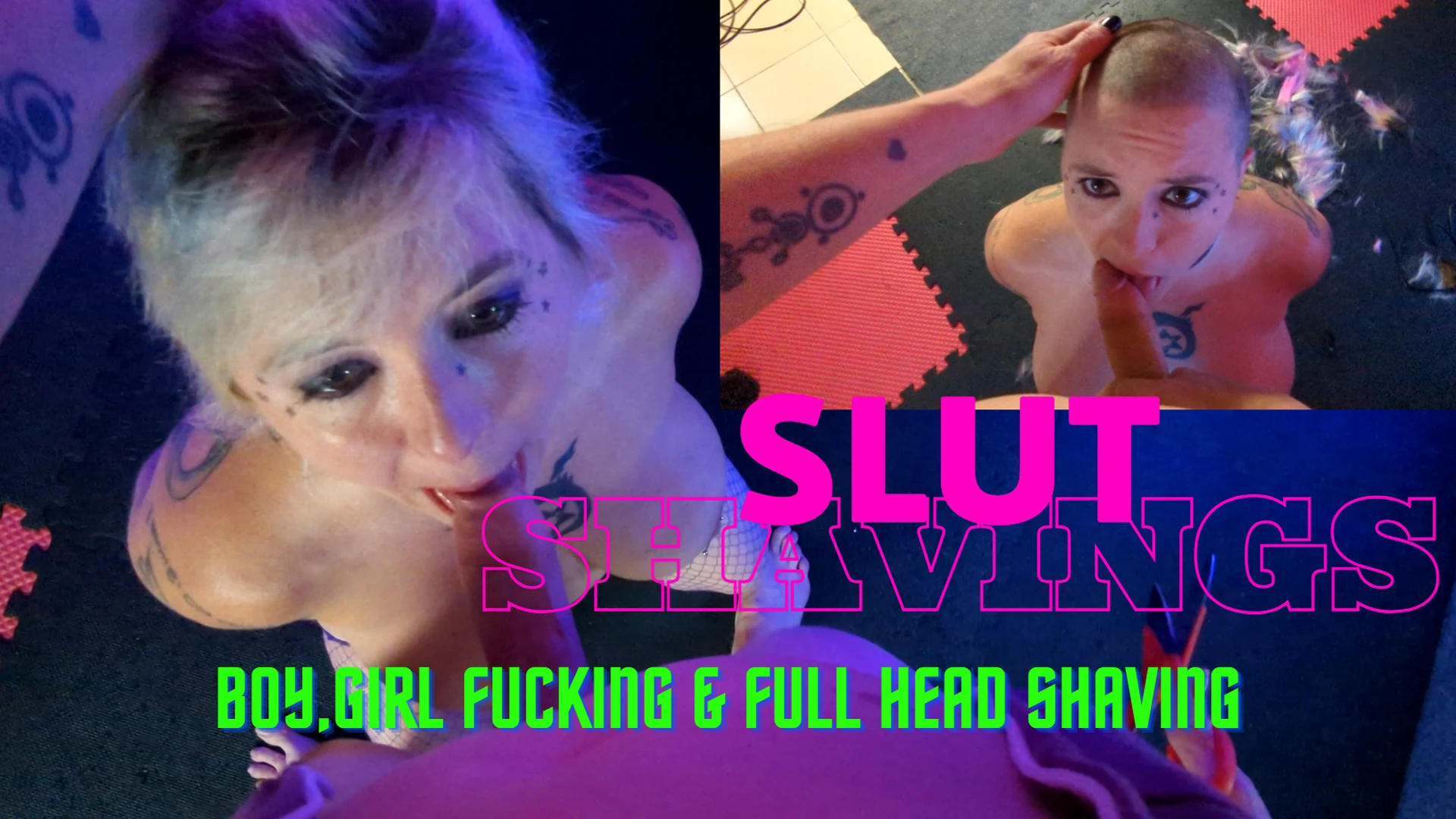 Slut Shavings - The Full Head Shaving