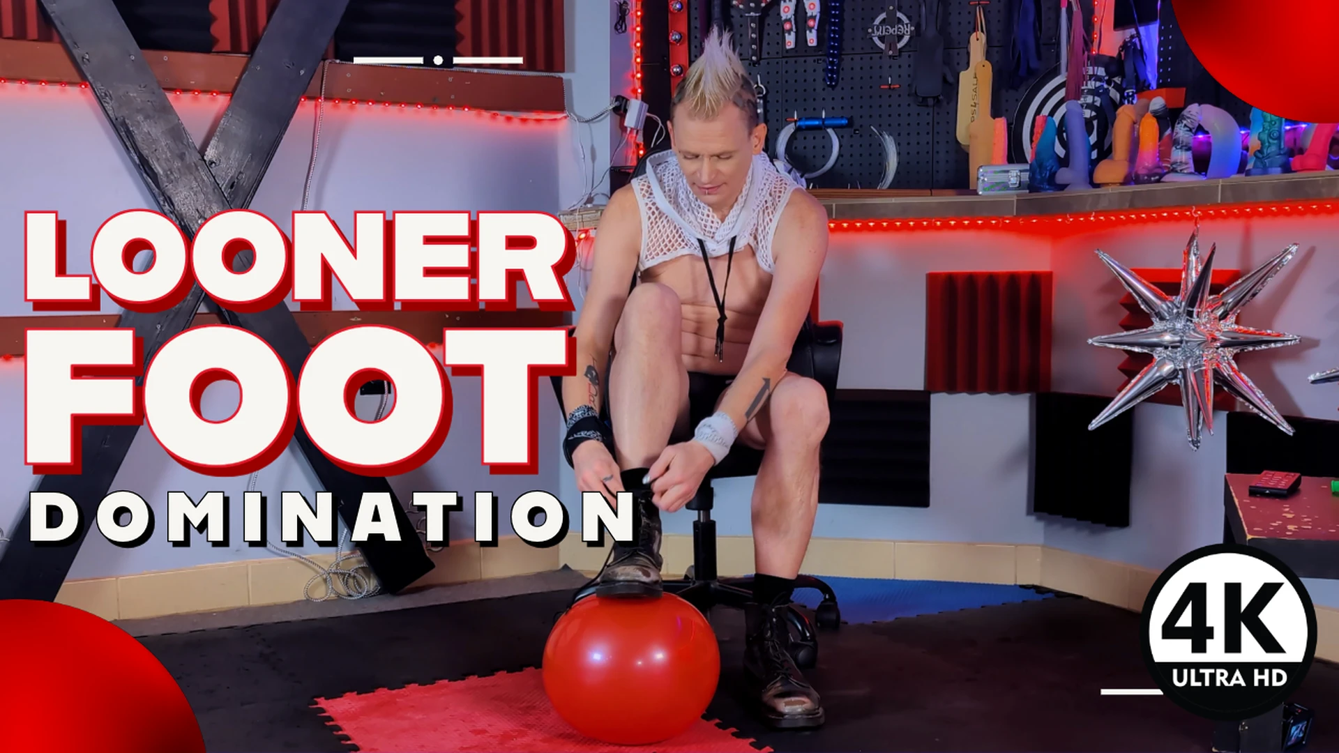 Looner Slut Training: Boot Stomp Edging, Cum Countdown & Orgasm Denial - 4K