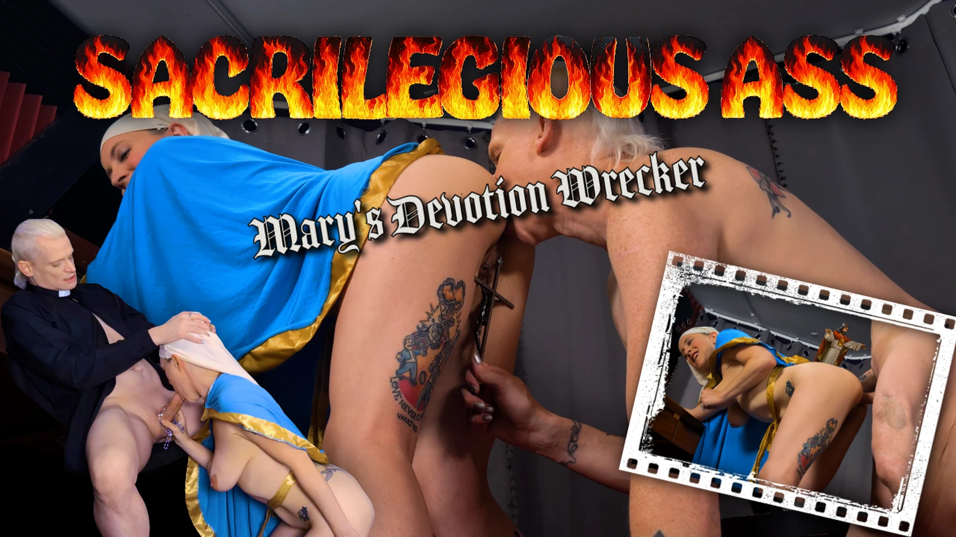 Sacrilegious Ass: Mary's Devotion Wrecker