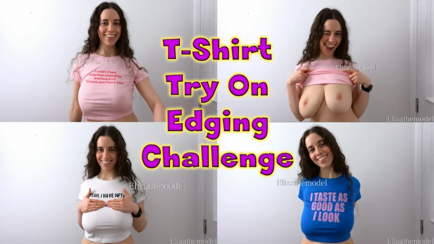 Crop Tops Try On Edging Challenge - Elizathemodel