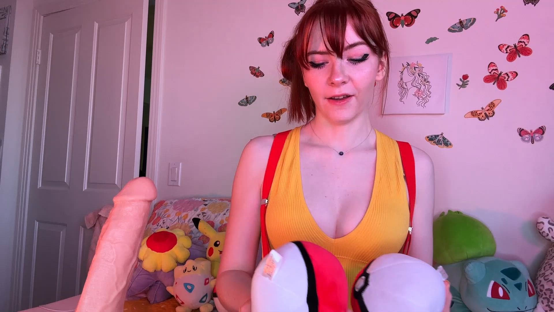 Misty Drains Your Pokeballs -- Pokemon Trainer JOI