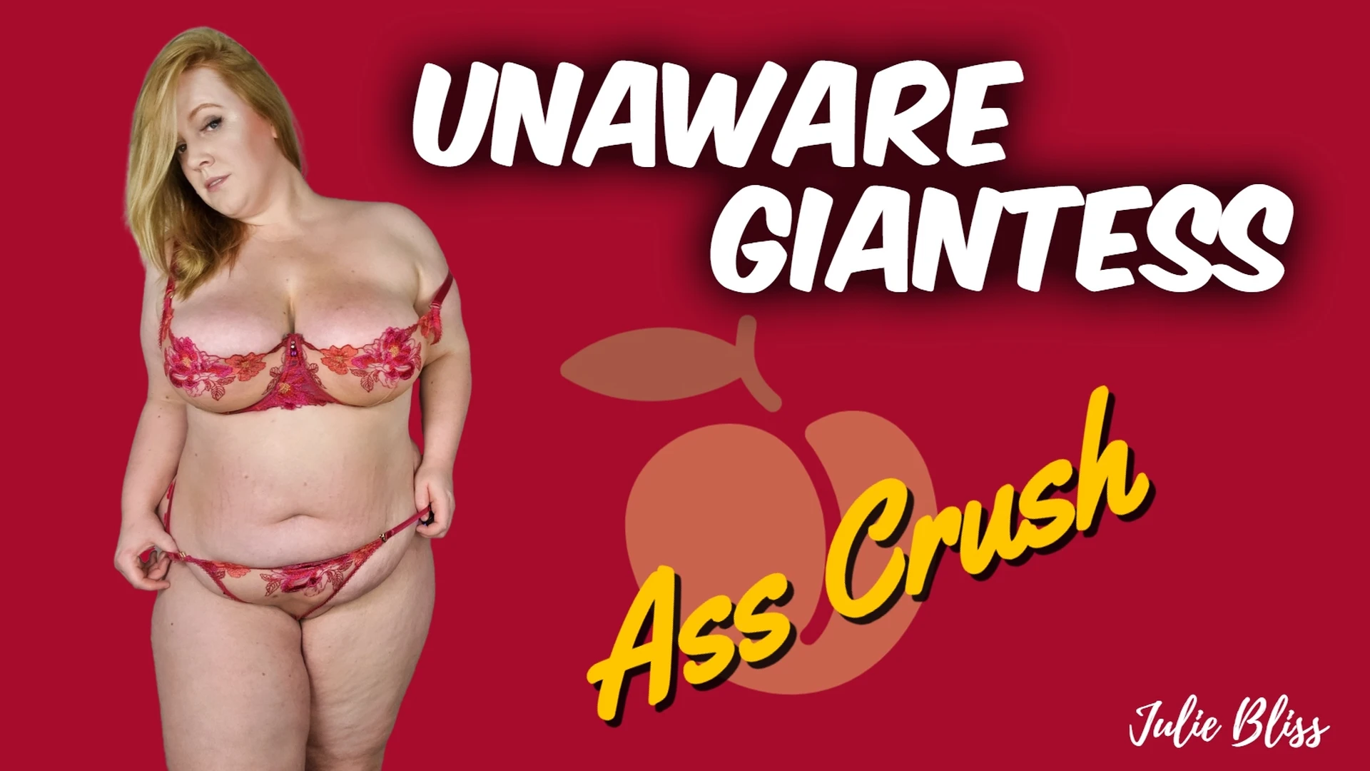 Unaware Giantess Ass Squashing and stuffing