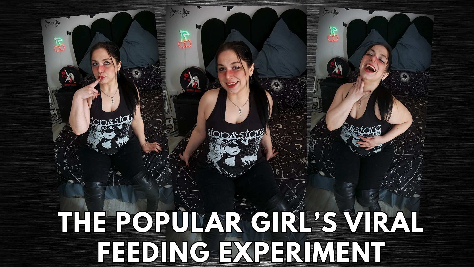 The Popular Girls Viral Feeding Experiment