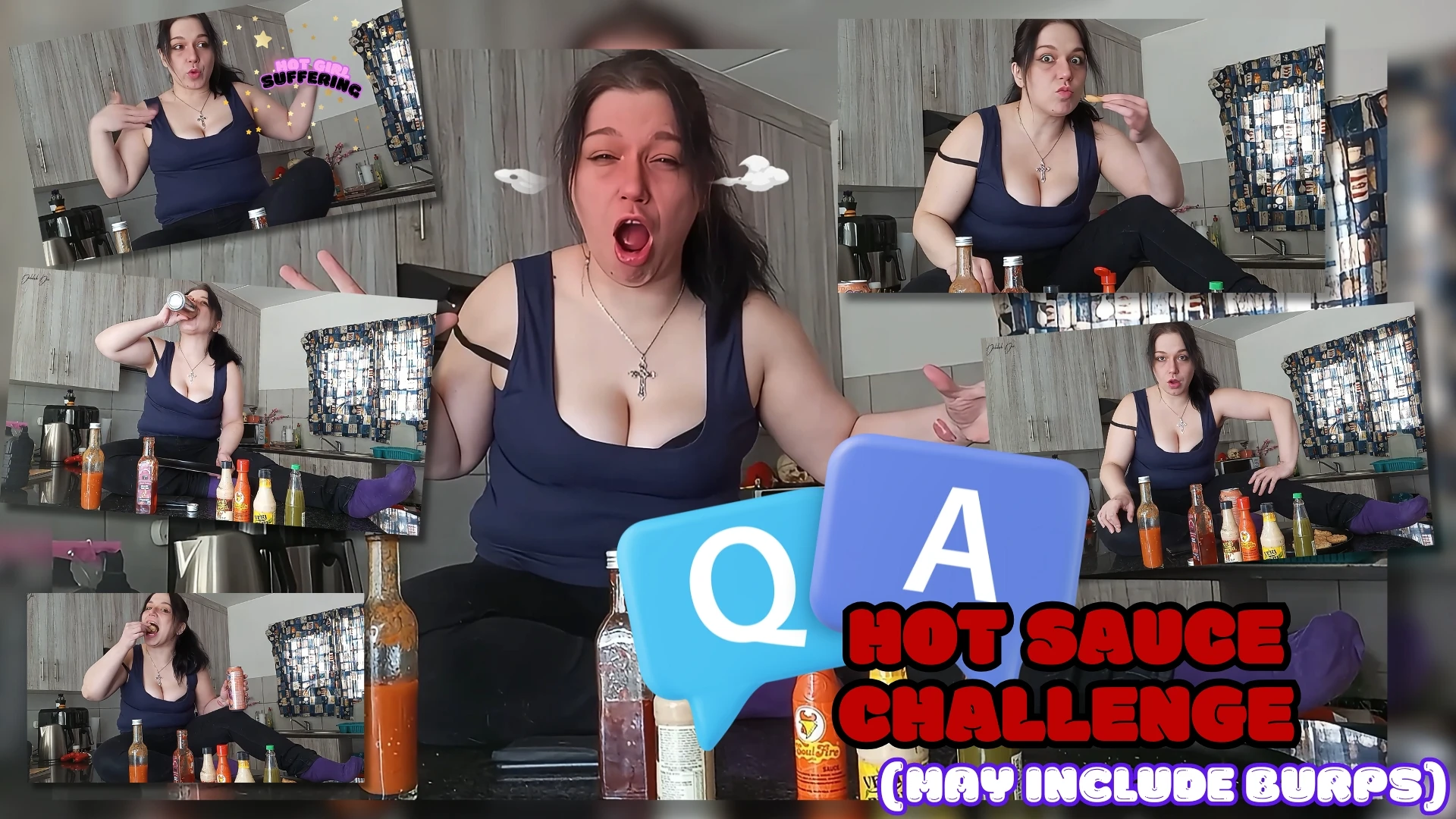 Hot Sauce Challenge (May Include Burps)