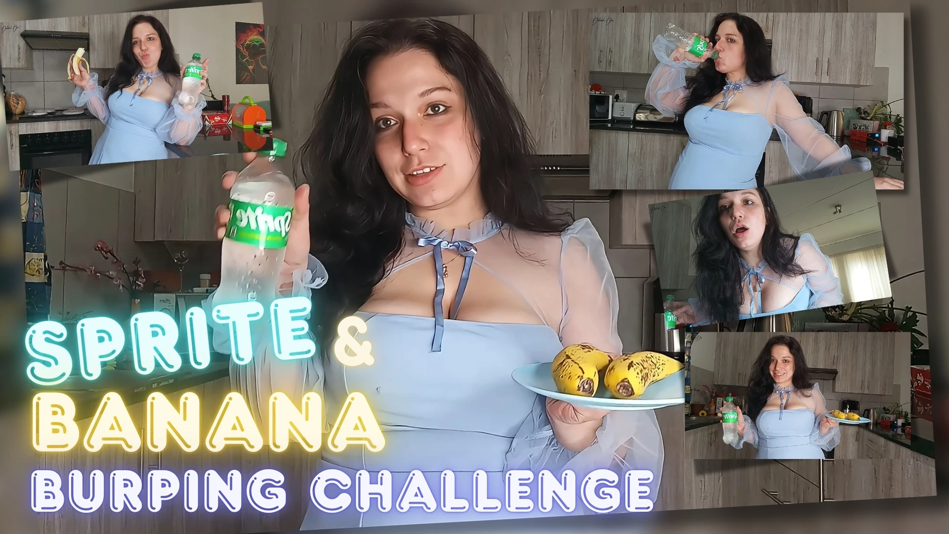 Sprite and Banana Burping Challenge