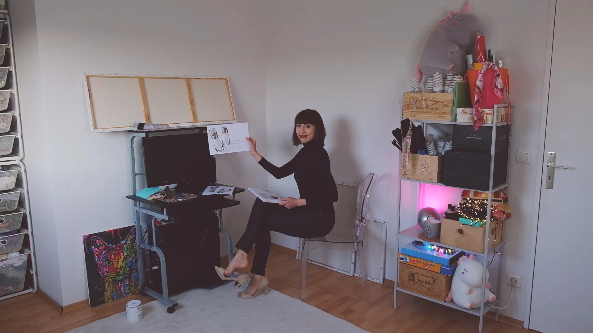 Belly & whale tail flashing, dangling