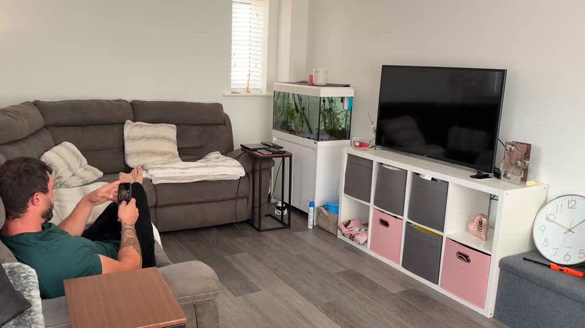 Seductive cleaning gets me the fuck I craved