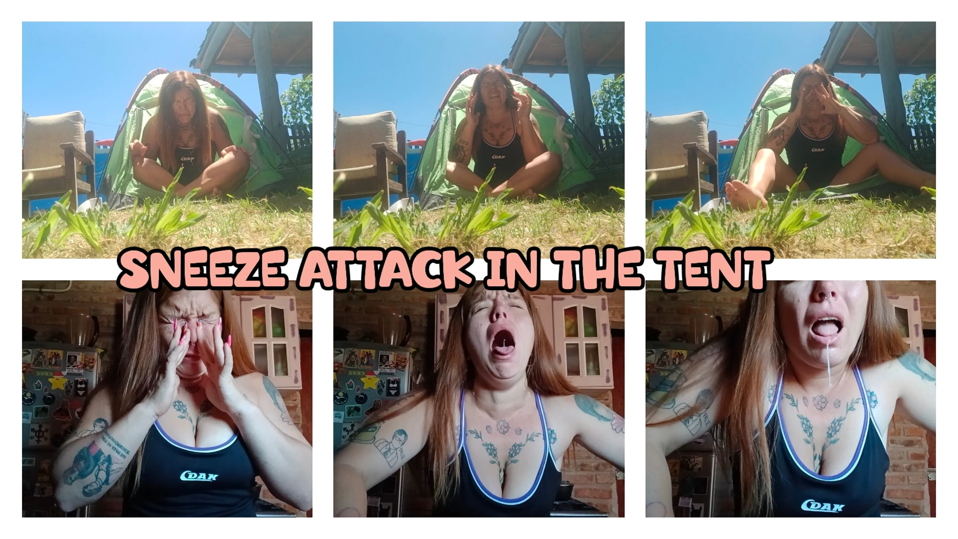 ALLERGY MADNESSS IN THE TENT