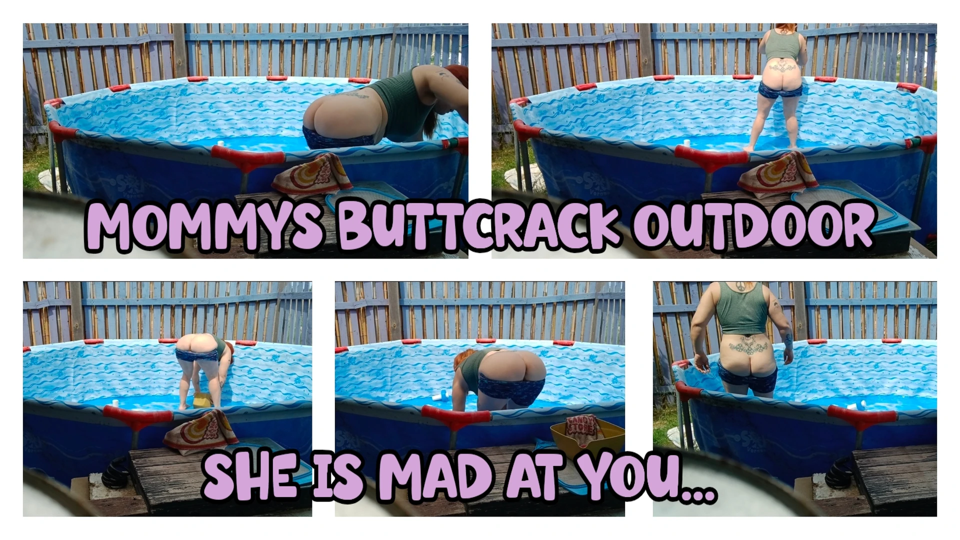 MOMMYS BUUTTCRACK OUTDOOR