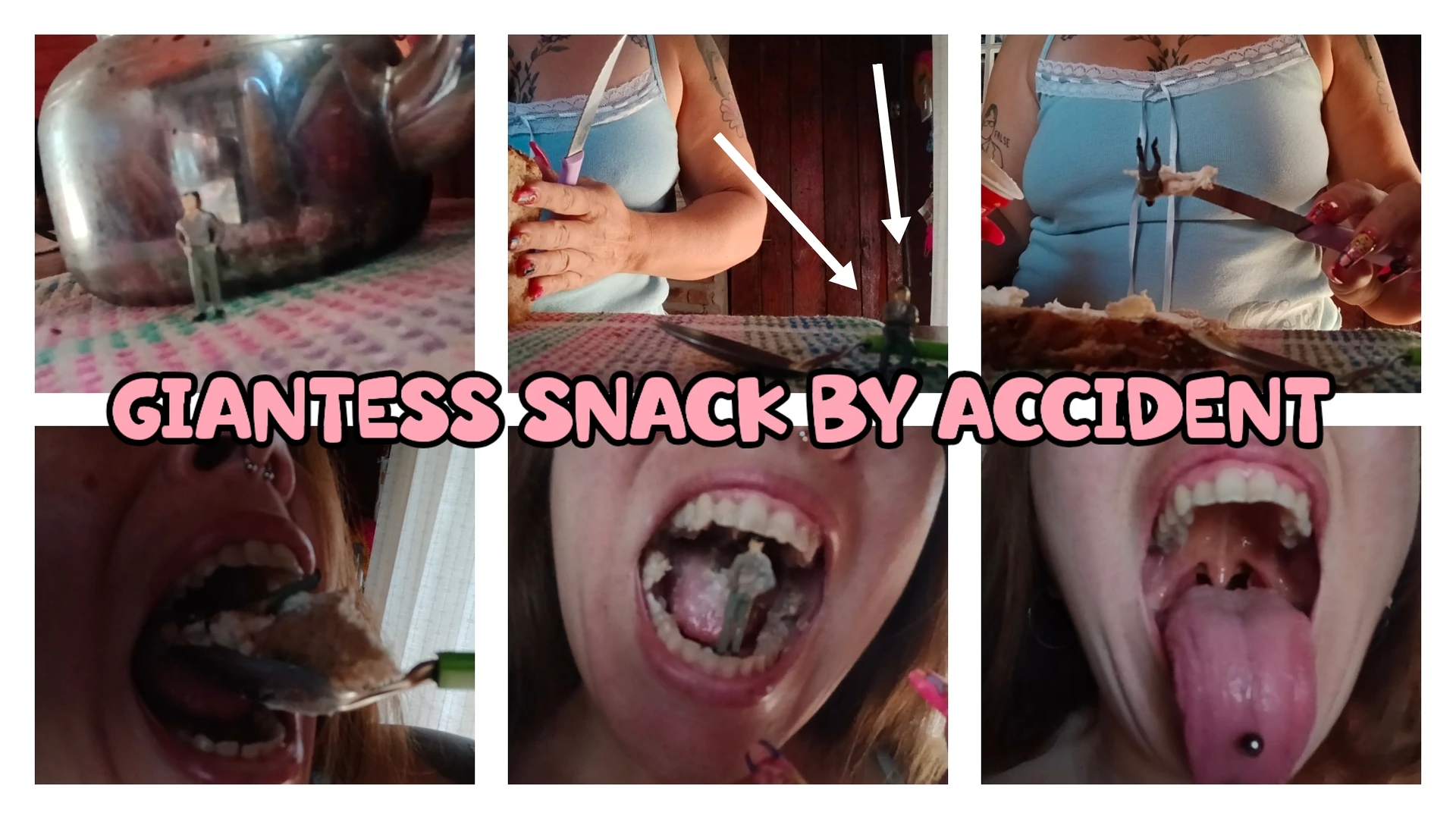 GIANTESS SNACK BY ACCIDENT