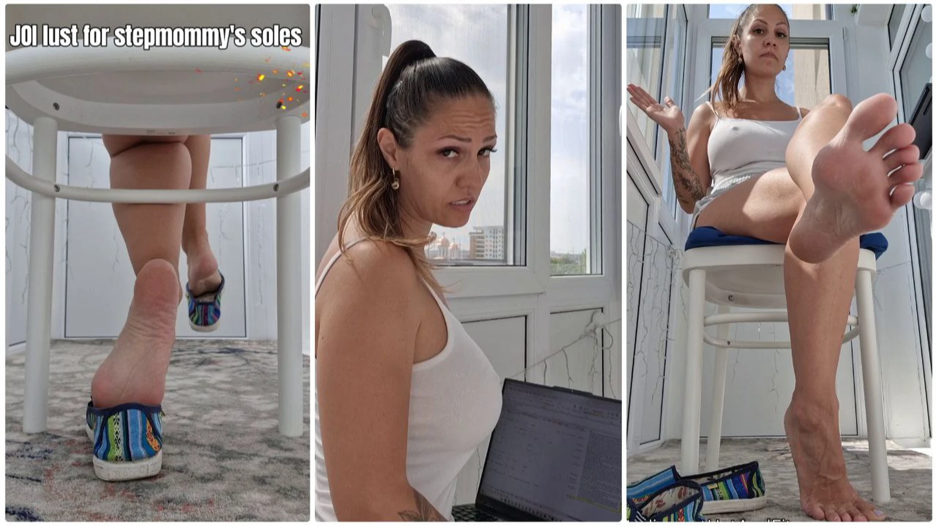 0360. JOI lust for stepmommy's soles FHD