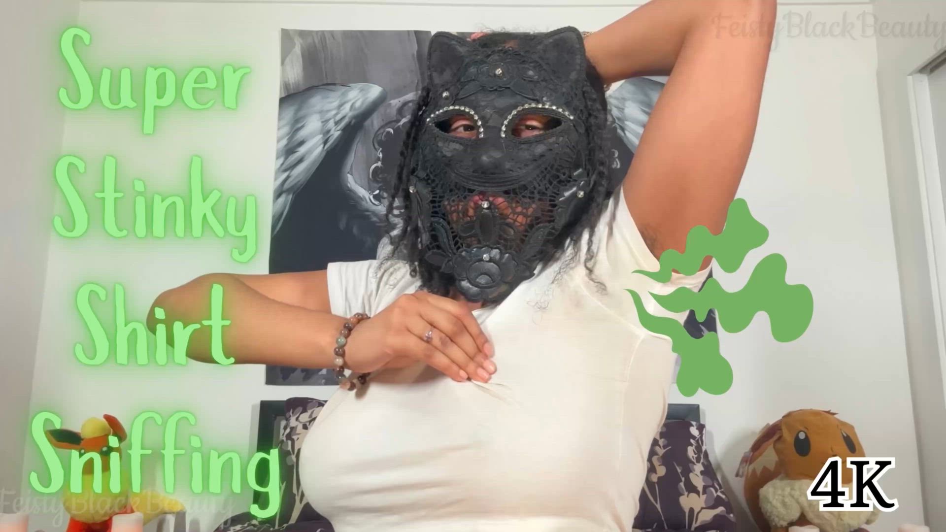 Super Stinky Shirt Sniffing: Smelly Armpit Fetish 4K
