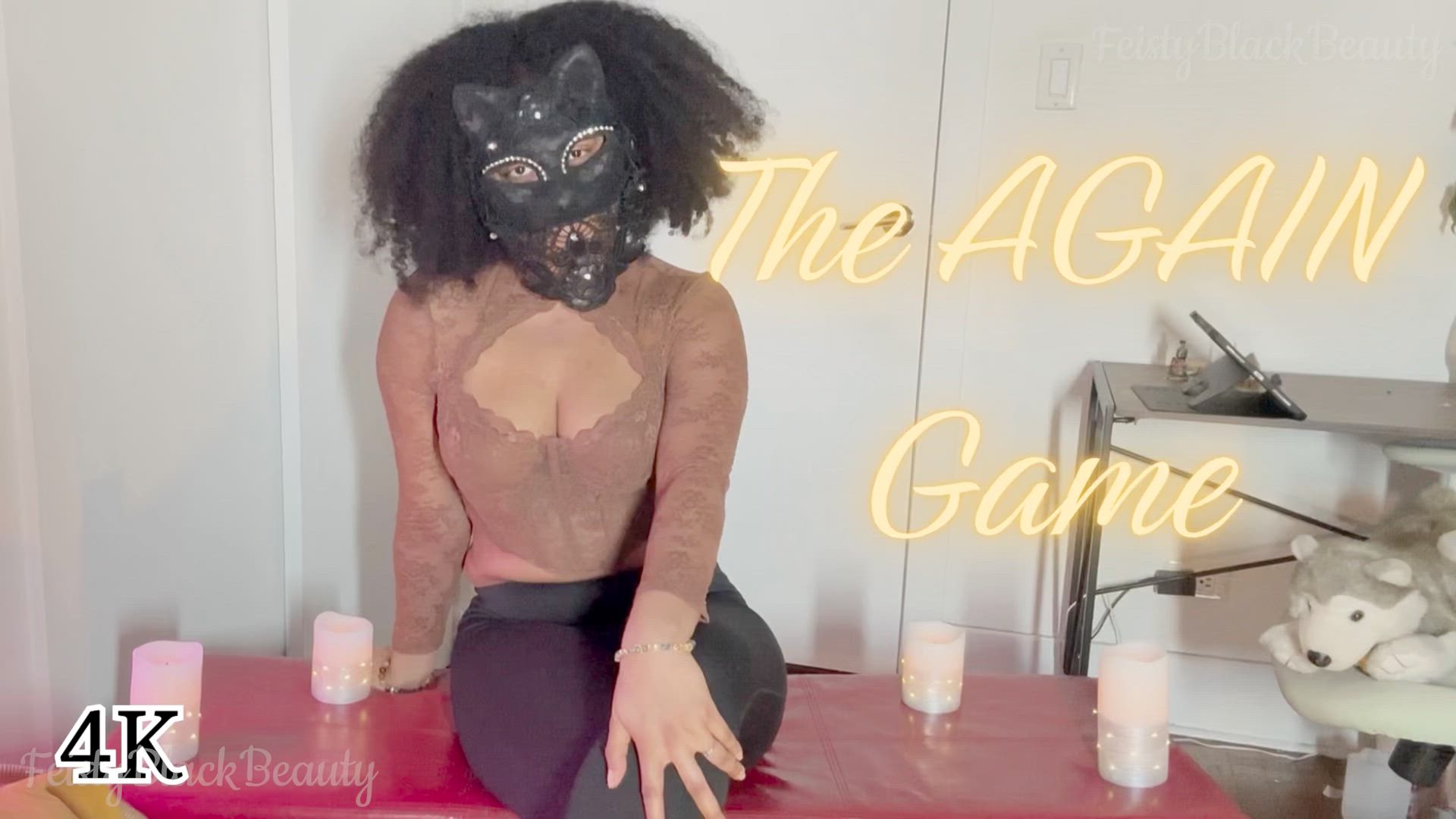 The AGAIN Game: Ebony Findom Goddess Drain Game 4K