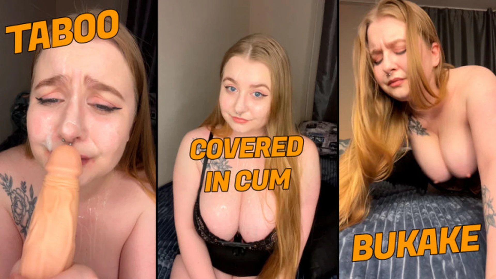 My StepBro Made Me Do It / Taboo / Messy Fuck and Cum Play