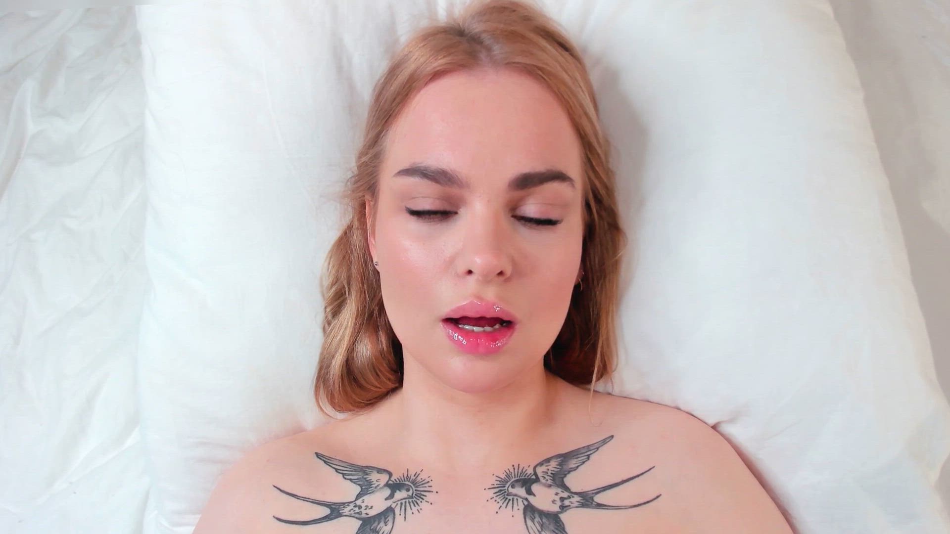 4K FACE FETISH | EYE CONTACT & TONGUE TEASE