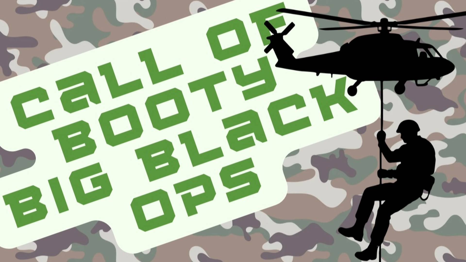 Call Of Booty Big Black Ops