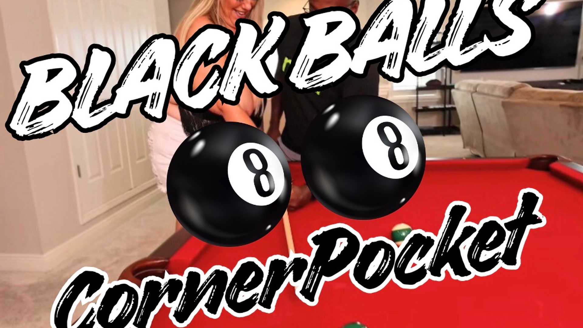 Black Balls Corner Pocket