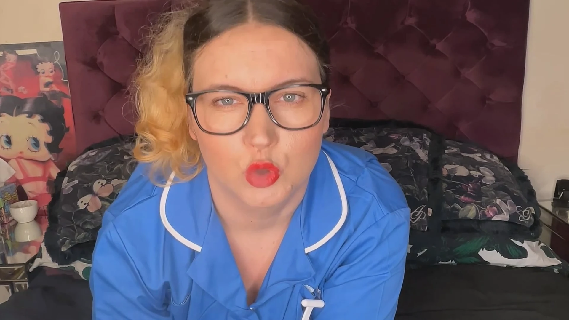 Nurse FFW ridicules needle dick loser