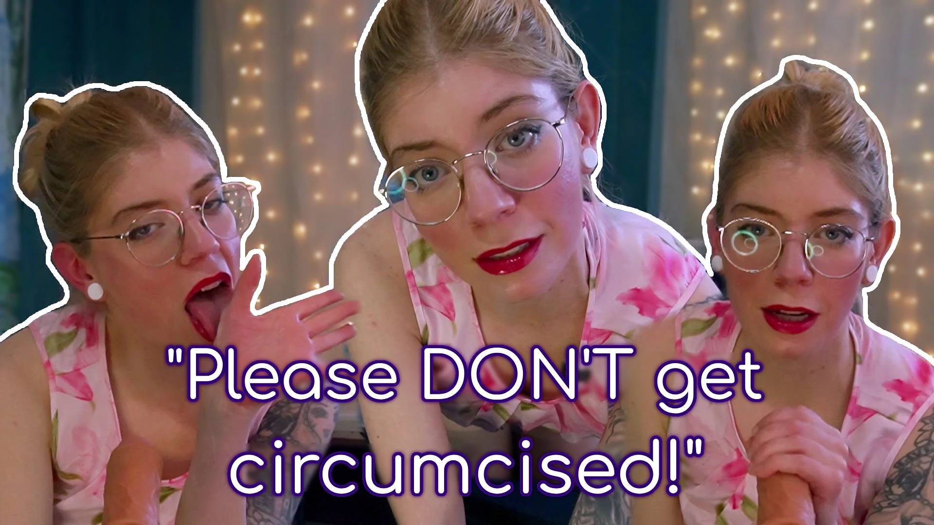 Wife Begs You to Keep Your Foreskin - Dirty Talk, POV Handjob, Blowjob, Cum Encouragement