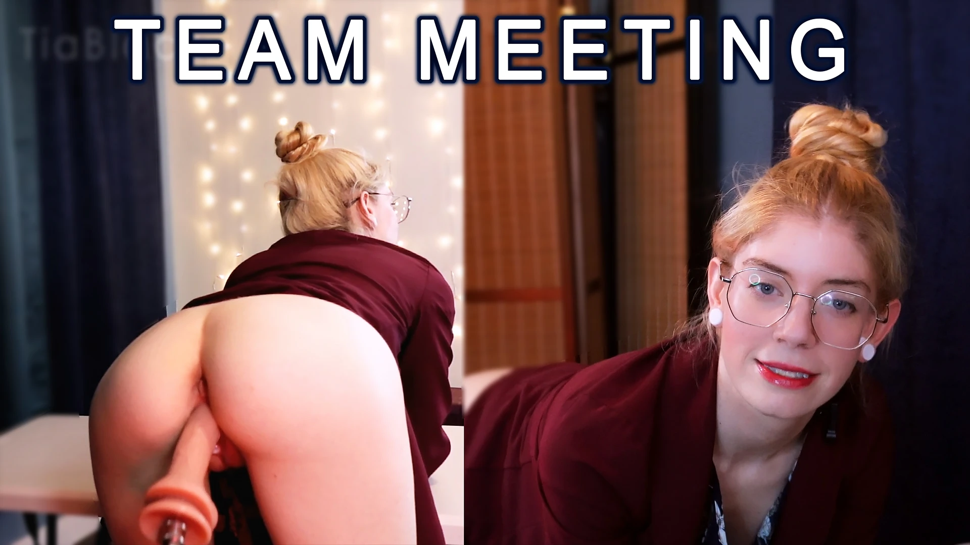 Boss Gets Fucked During Zoom Meeting - Casual Talking Office Roleplay with Fuck Machine