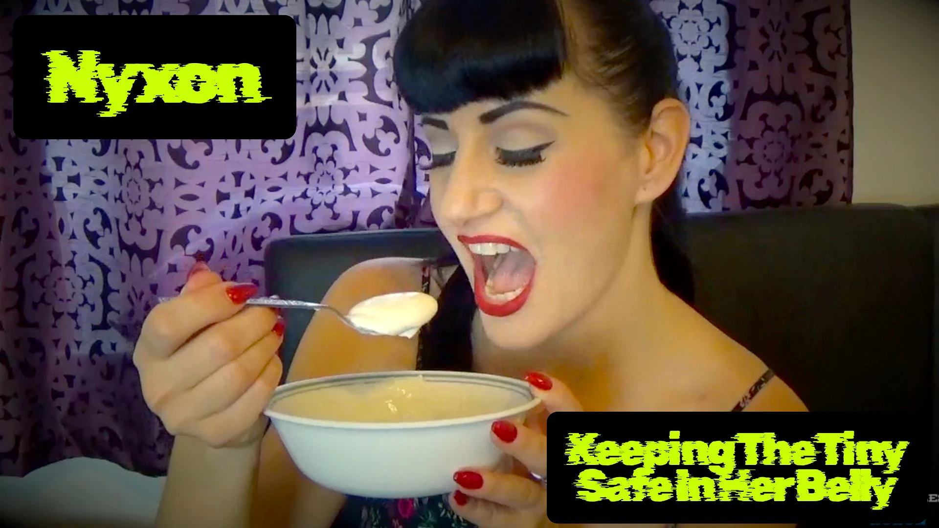 Nyxon Keeping The Tiny Safe In Her Belly