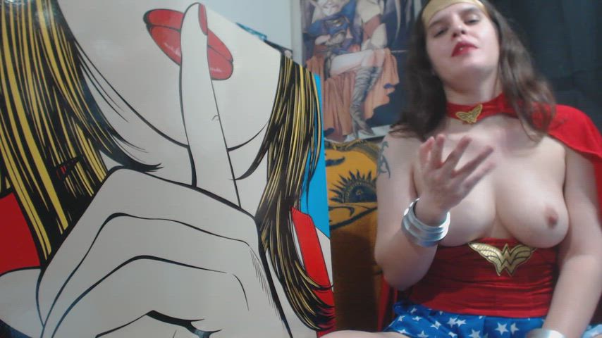 Stroke It For Wonder Woman