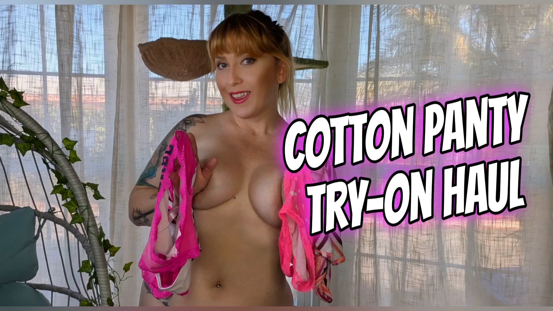 Cotton Panty Try-On Haul