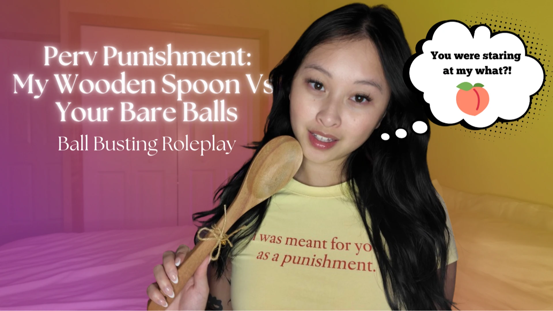 Perv Punishment: My Wooden Spoon Vs. Your Bare Balls - Hosted by ObeyEnvyNow | Ball Busting CPT