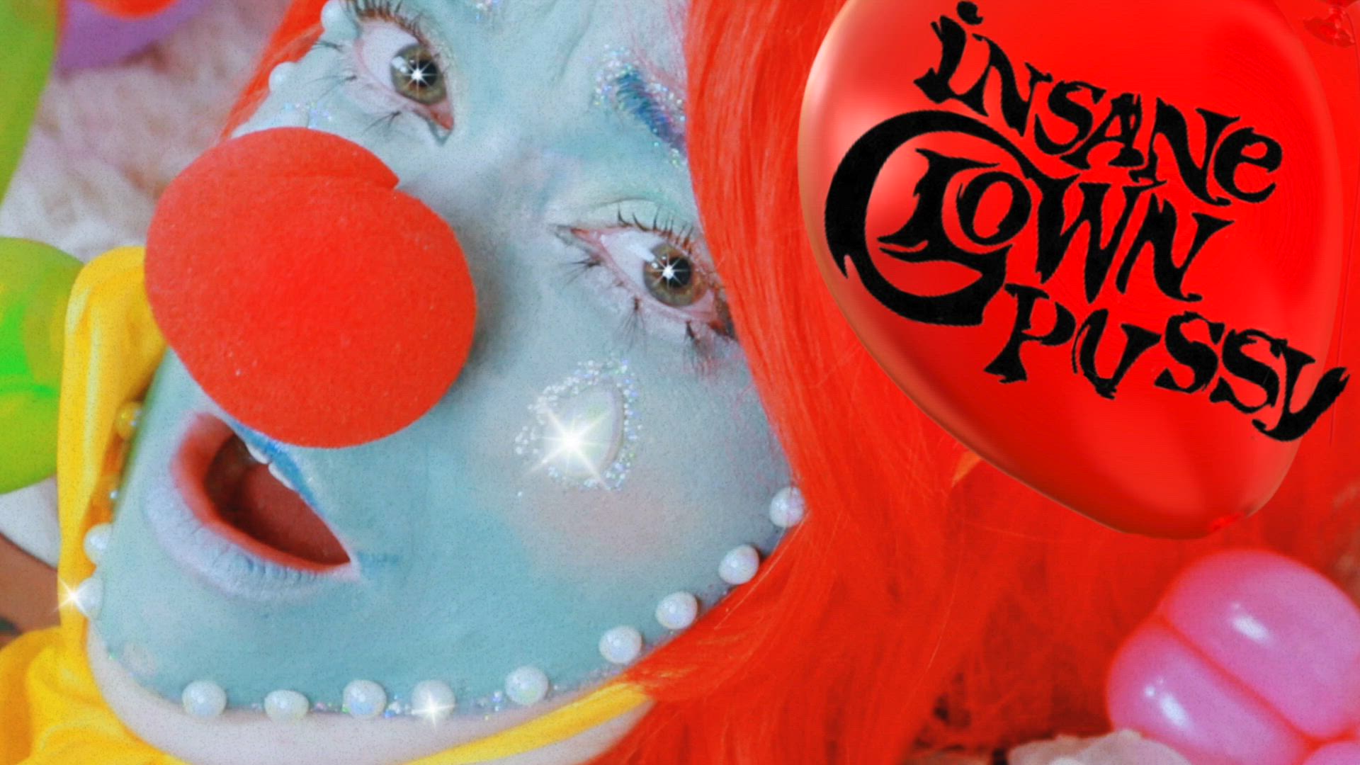 INSANE clown pussy! - 19 orgasms back to back - beautiful agony with clown makeup