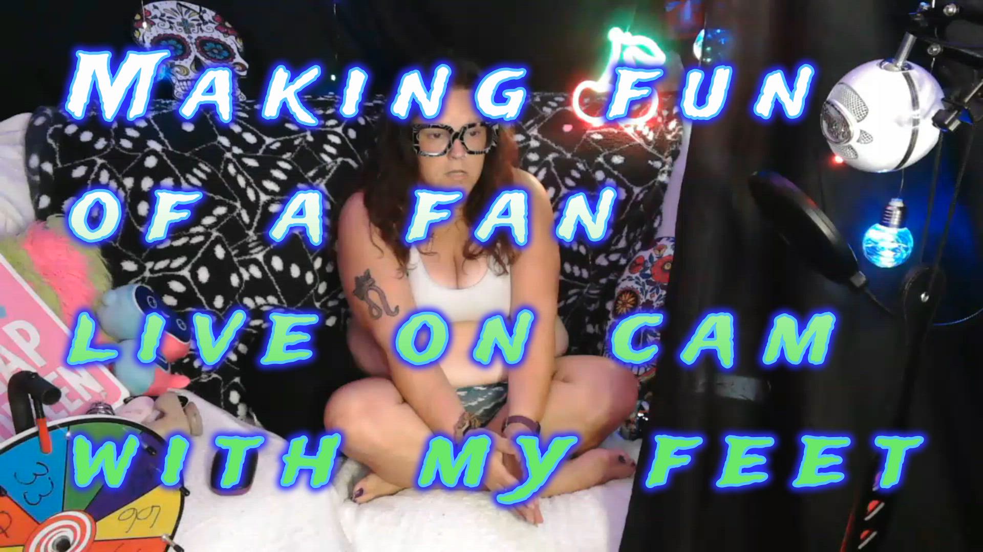 POV: You Tried To Impress Goddess Kepi… So I’m Embarrassing You With My Feet On Live Cam