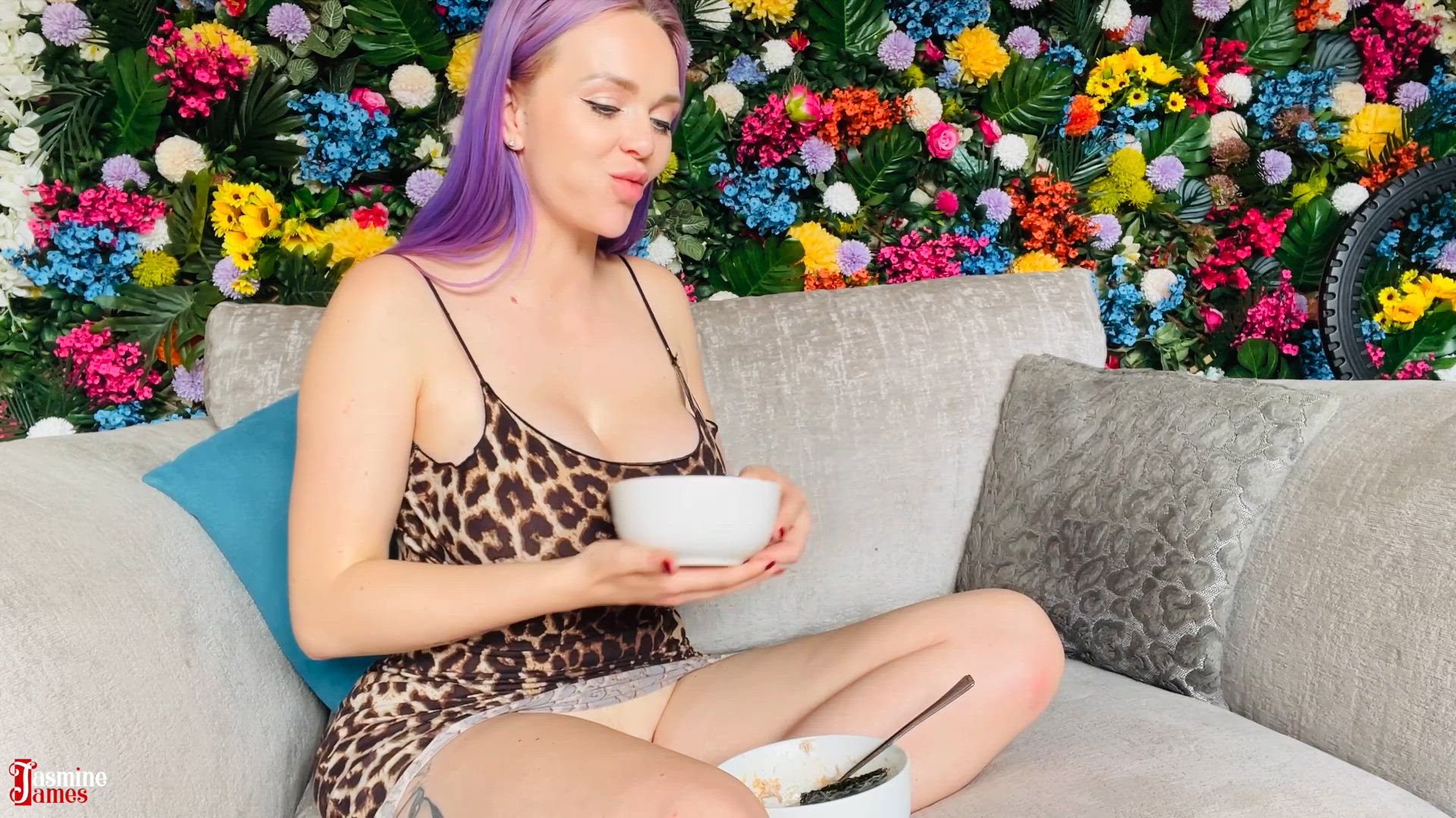 Eating And Burp Fetish