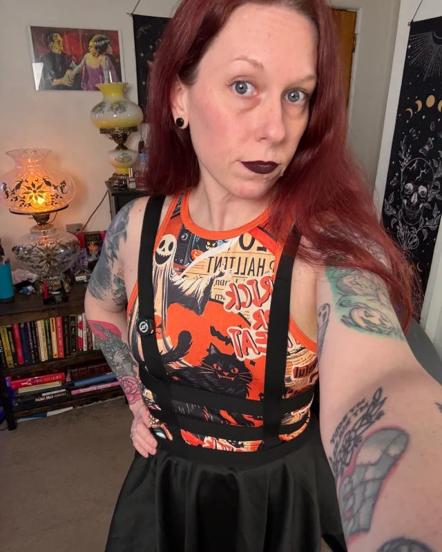 Wore this cute outfit today. Might strip out of it later 😏 Who would buy that vi…